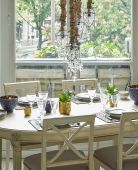 Люстра с пятью подвесными плафонами Venise, Mis En Demeure, LVEN5070-CE