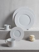 Тарелка десертная 24 см., COLLECTION L PERLES DE ROSEE, DEGRENNE, арт.233924