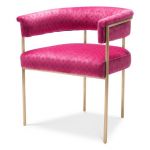 Стул DINING CHAIR MONOGRAM розовый, PHILIPP PLEIN, PP0043 Стул DINING CHAIR MONOGRAM розовый, PHILIPP PLEIN, PP0043