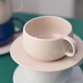 Набор Чайник на 4 чашки 700 мл., SALAM MONOCHROME ROSE NUDE и 2 кружки 250 мл., empileo розовый , DEGRENNE. 244006