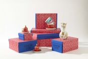 Таралка десертная 21 см.,  набор 4 шт., ORIENTE ITALIANO MIX - IRIS - AZALEA - RUBRUM - AURUM, Ginori, 003RG00 FX4110LX0210G00123590 Таралка десертная 21 см.,  набор 4 шт., ORIENTE ITALIANO MIX - IRIS - AZALEA - RUBRUM - AURUM, Ginori, 003RG00 FX4110LX0210G00123590