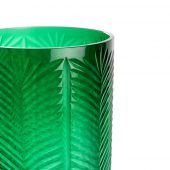 Ваза изумруд, стекло,Mis En Demeure THL.024.GV