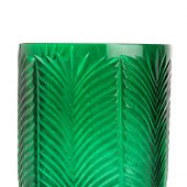 Ваза изумруд, стекло,Mis En Demeure THL.024.GV